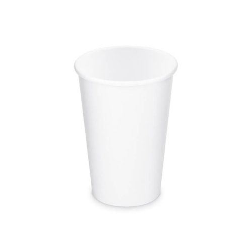 Biológiailag lebomló papír pohár fehér 300/330ml Ø80mm *76233