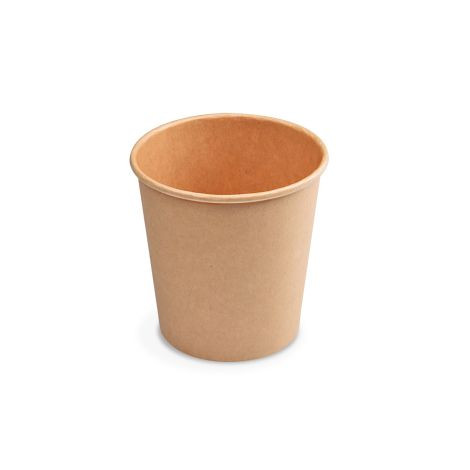 Papírpohár (FSC Mix/PE) kraft Ø73mm 200ml  *76420