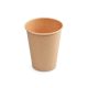 Papírpohár (FSC Mix/PE) kraft Ø90mm 420ml *76442
