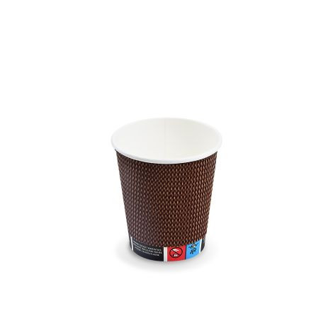 Papírpohár (PAP/PE) PRÉMIUM Ø80mm 280ml '0.2L/8oz/M' [25 db] *76892