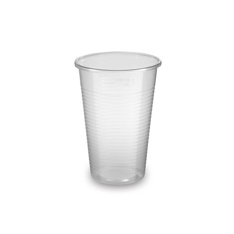 átlátszó műanyag pohár 200ml*73222