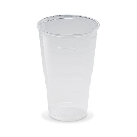 műanyag sörös pohár 300ml d=95mm átlátszó *73216