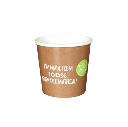 Huhtamaki Biológiailag lelbomló leveses papír pohár 400ml alj