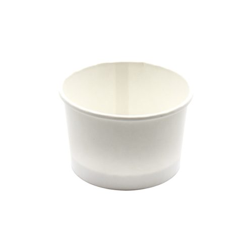 Fagyis papírpohár, 130 ml, fehér, PAP/PE csomag (25 db)*107534