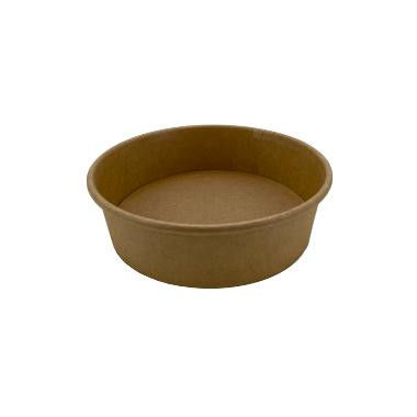 begreen kraft kerek tál, barna, 500 ml (10800164),Ø150 mm