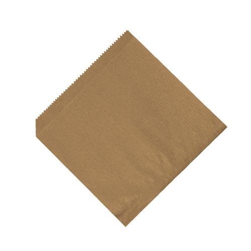  Pita-hamburger papír tasak barna 16 x 16 cm *71543*