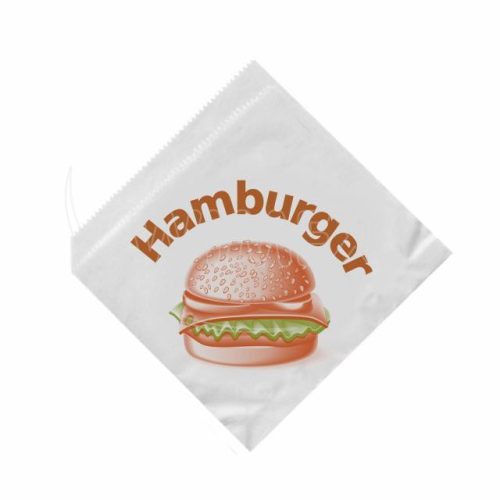 Hamburger papírzacskó 16 x 16 cm  *71540