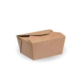 Deli étel box kraft zsírálló bevonattal 750ml (130x110x65mm)
