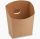 Sabert KRAFT krumplis vagy chips tartó FSC MIX CREDIT 220/255x9,5/125x62 *PUL20SAB/KR/CS1