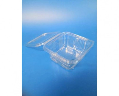 Műanyag összecsukható doboz 500ml (PLA) 135x125x56mm