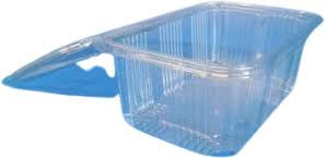 Műanyag összecsukható doboz 1000ml (PLA) 188x143x67mm