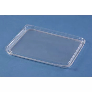 PP szögletes dobozhoz tető átlátszó 50db mikrózható 145x182mm