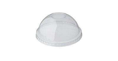 Gömbtető kehelyhez/shaker pohárhoz szívószál lyukkal d:78mm PET (újrahasznosítható) *76095