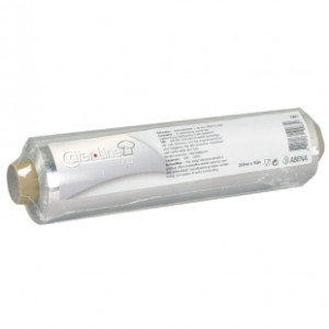 ALUFÓLIA PAPÍRRAL 29.3cmX100m 7my. 25gr/M2-es papírral