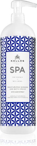 Kallos SPA Moisturizing tusoló és fürdőkrém- tusfürdő alga illattal 1000ml