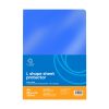 Genotherm 'L' A4, 120 micron kék 25 db/csomag, Bluering®,