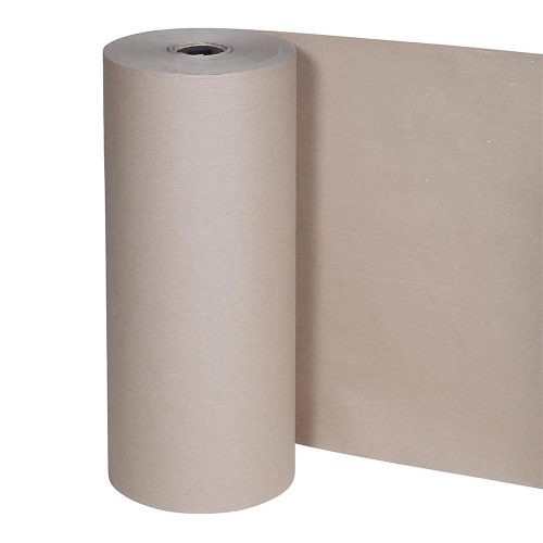 Csomagolópapír tekercs, középfinom, világosbarna, 12 kg/tekercs, 50 cm széles