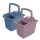 Vödör 15 liter szögletes kicsavaró kosárral York_070040