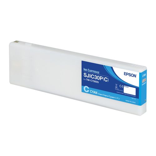 Epson SJIC30P tintapatron cyan ORIGINAL