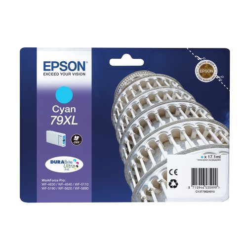 Epson T7902 tintapatron cyan ORIGINAL