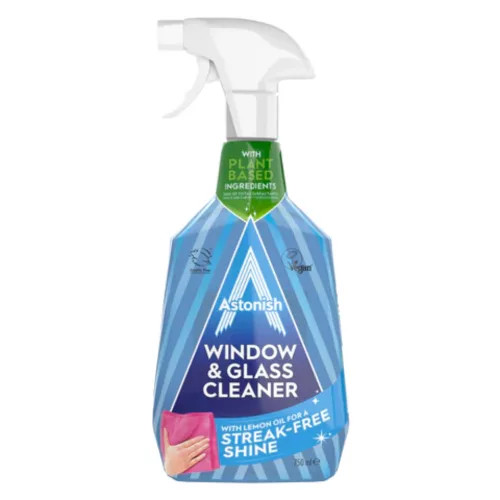 Astonish ablak- és üvegtisztító spray eukaliptusz és citrom illattal 750 ml