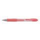 Zseléstoll 0,7mm, nyomógombos Pilot G-2, írásszín neon piros