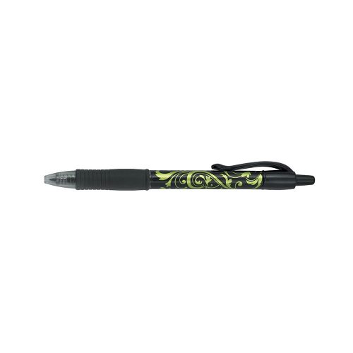 Zseléstoll 0,7mm, nyomógombos Pilot G-2 Victoria medium tip, írásszín zöld