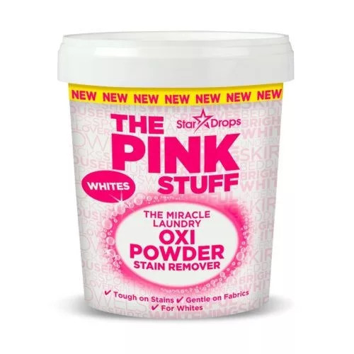The Pink Stuff folteltávolító por, fehér ruhákhoz 1kg (6db/karton)