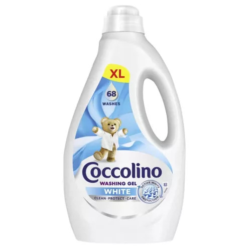Coccolino Care mosógél White - 68 mosás 2,72L (3db/karton)